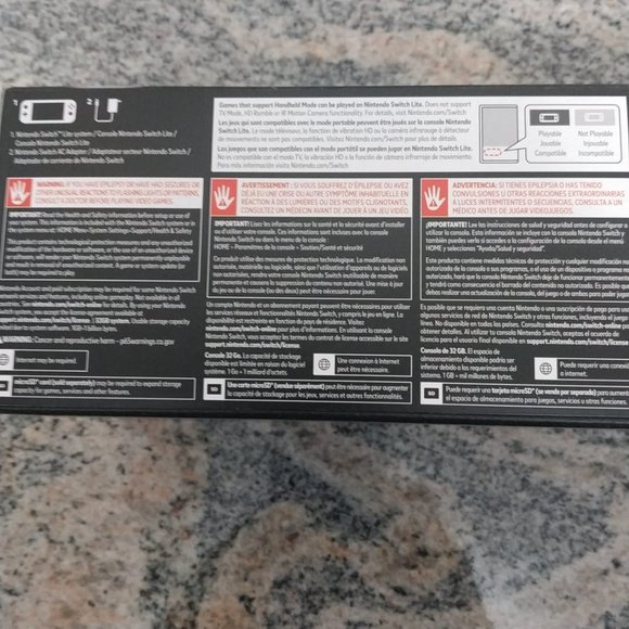 Nintendo Switch Lite Dialga & Palkia Edition - Picture 3 of 5